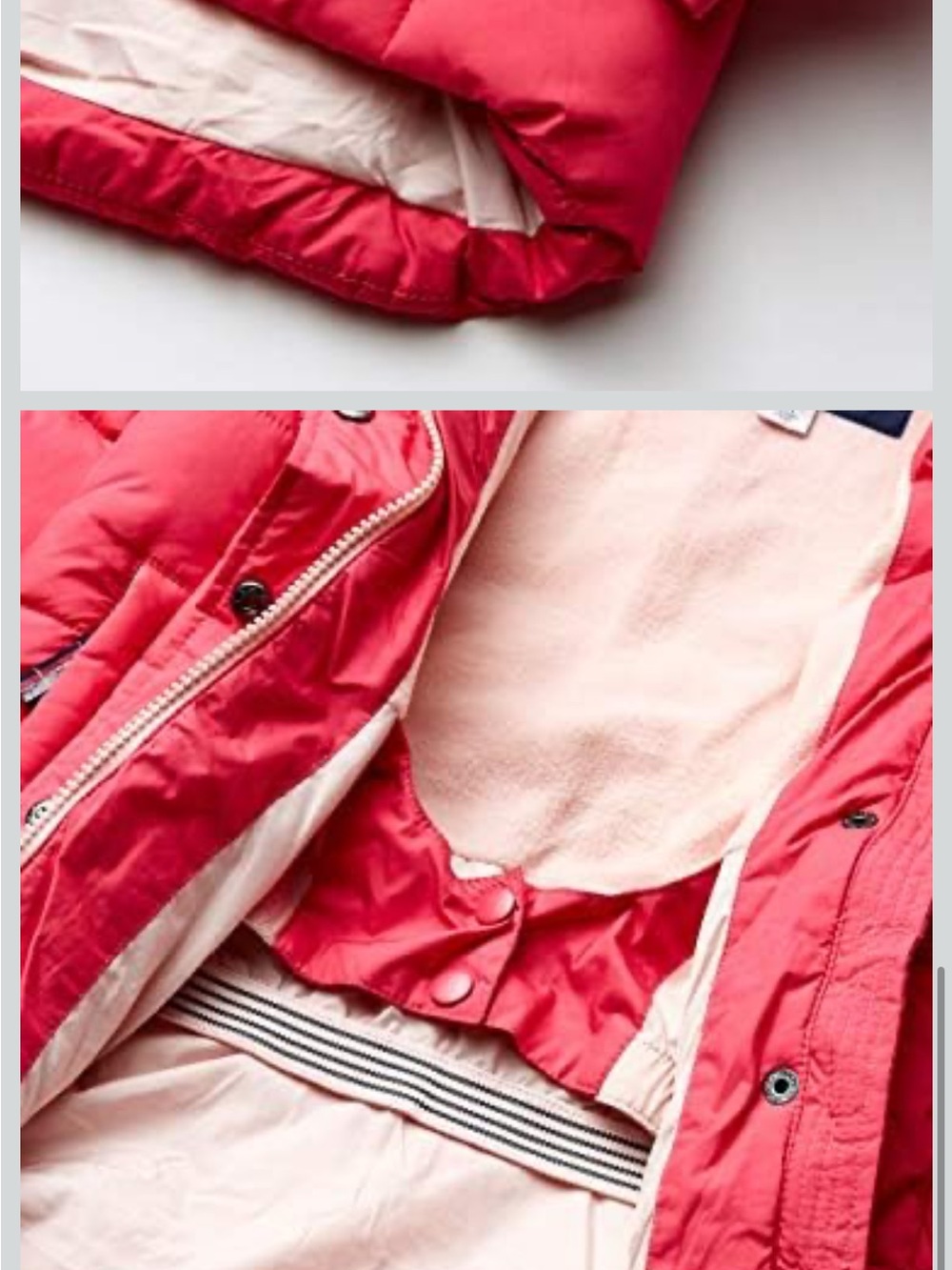 Amazon Essentials Pink Puffer Jacket - Picture 3 of 7
